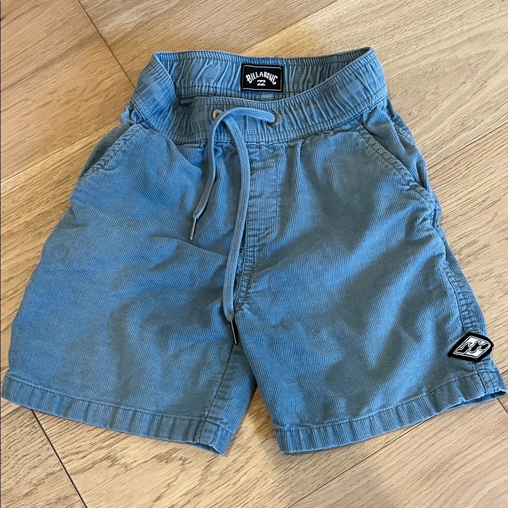 Billabong Teal Corduroy Shorts